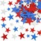 90 Pcs 4th of July Foam Stickers Red White Blue Glitter Sticker